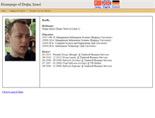 Tablet Screenshot of dogac.senol.com